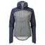 OMM Halo+ Women's Waterproof Running Jacket in Grey/Navy